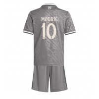 Echipament fotbal Real Madrid Luka Modric #10 Tricou Treilea 2024-25 pentru copii maneca scurta (+ Pantaloni scurti)